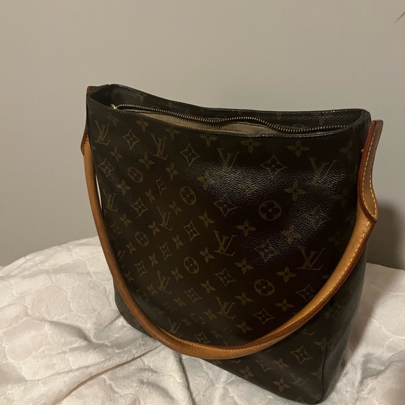 AUTHENTIC Musette Salsa Damier Ebene Looping LOUIS VUITTON great condition - Picture 5 of 9